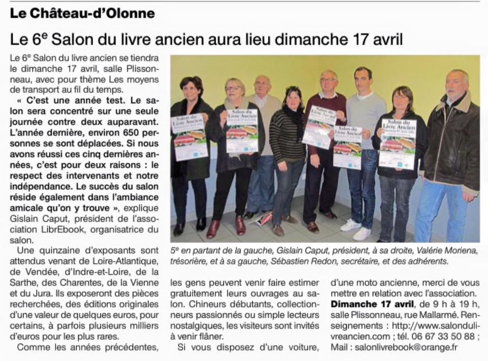 Ouest-France du 14 Mars 2016